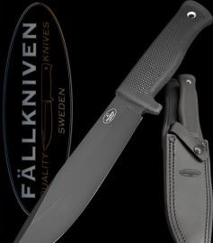 Fallkniven 瑞典FK A1B-L 黑色刃皮鞘陸軍野...