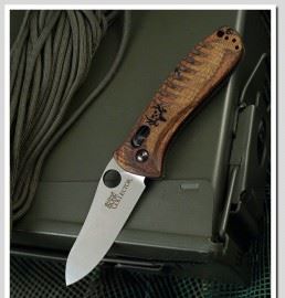 美国蝴蝶BENCHMADE 15030-2 集骨者轴锁折刀