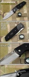 FALLKNIVEN 瑞典 FK PXL WH Folding Lam.cos 绅士黑色折刀