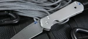 Chris Reeve美国克里斯里夫Large Sebenza 21 Ladder Damascus大马士革折刀